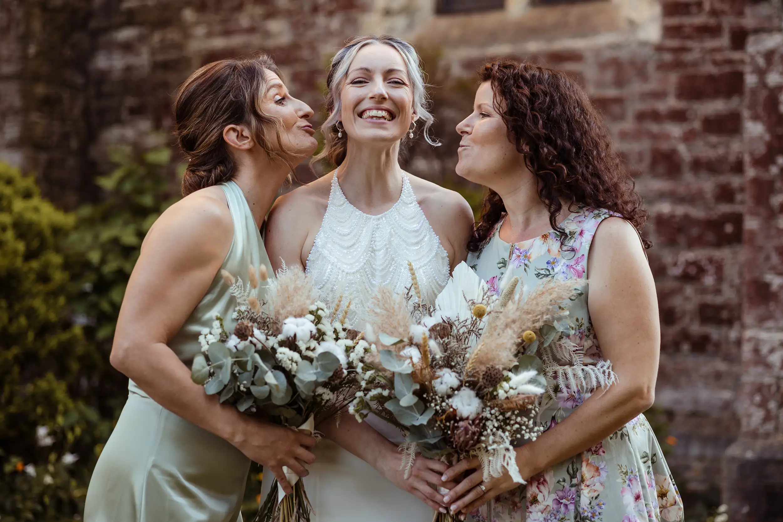 Bride and brides mades - Candid wedding Photographer