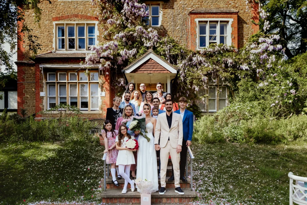 Artington House exterior — Guildford Registry Office wedding venue, Surrey